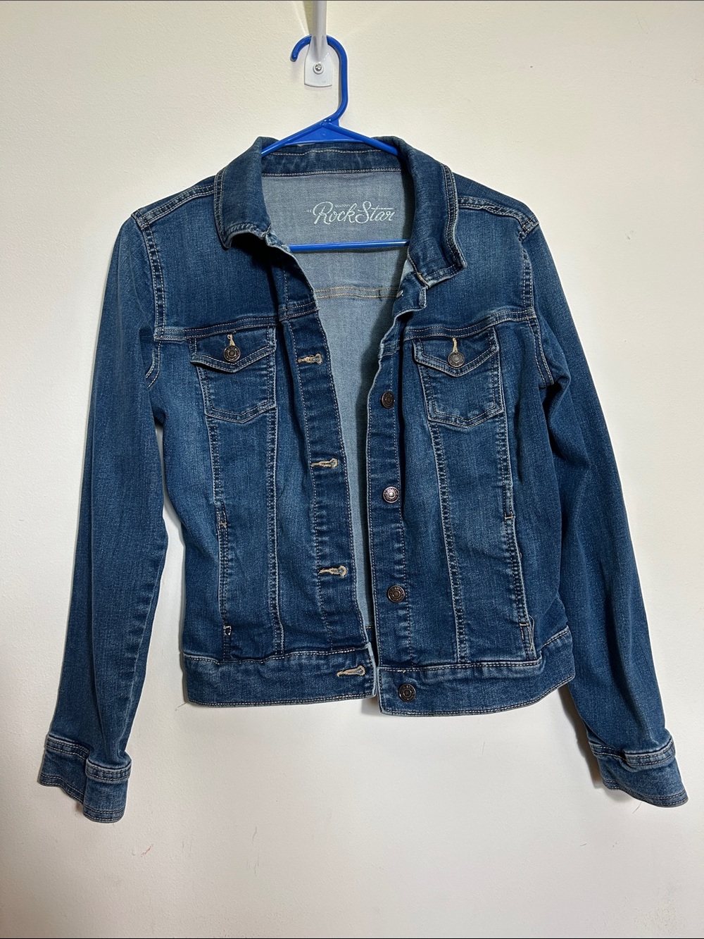 Women's Dark Blue Denim Jacket